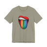 Rainbow Lick Icon Jersey Tee