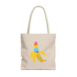 Banana Rainbow Icon Tote Bag