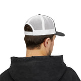 Exhausted American Snapback Trucker Cap