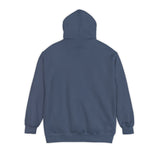 Exhausted American Unisex Garment-Dyed Hoodie - Casual Comfort for Everyday Wear