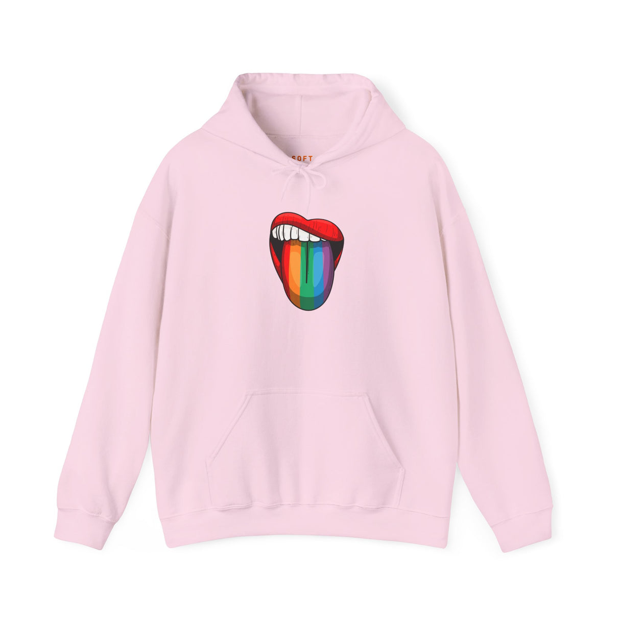 Rainbow Lick Cozy Pullover Hoodie