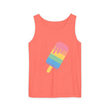 Melting Point Popsicle Unisex Tank Top - Summer Vibes