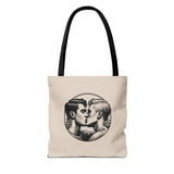 Close Enough to Breathe Icon Tote Bag