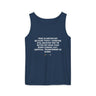 Pride Is Still Needed Tank – Garment-Dyed, Message-Driven