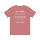 Protect Trans Rights 2025 Lightweight Tee – Soft Fabric, Hard Truth