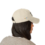 They Raided Our Bars Distressed Dad Hat – Frontline Memory, Side Pride