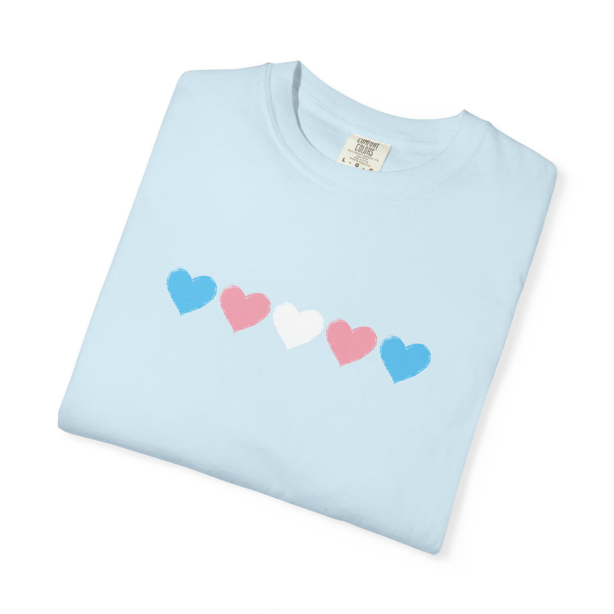 Trans Pride Heavyweight Tee – Soft Structure, Bold Heart