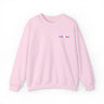 Trans Heart Embroidered Sweatshirt – Clean Lines, Clear Message