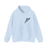 Trans Heart Embroidered Hoodie – Classic Fit, Lasting Pride