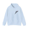 Trans Heart Embroidered Hoodie – Classic Fit, Lasting Pride