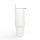 Gay & Tired Engraved Insulated Tumbler - 40oz Sir Travel Mug
