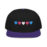 Trans Heart Snapback – Structured Fit, Unshakable Pride