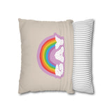 Gay Cloud Pillow Cover – Soft, Sweet, and Proud as Hell