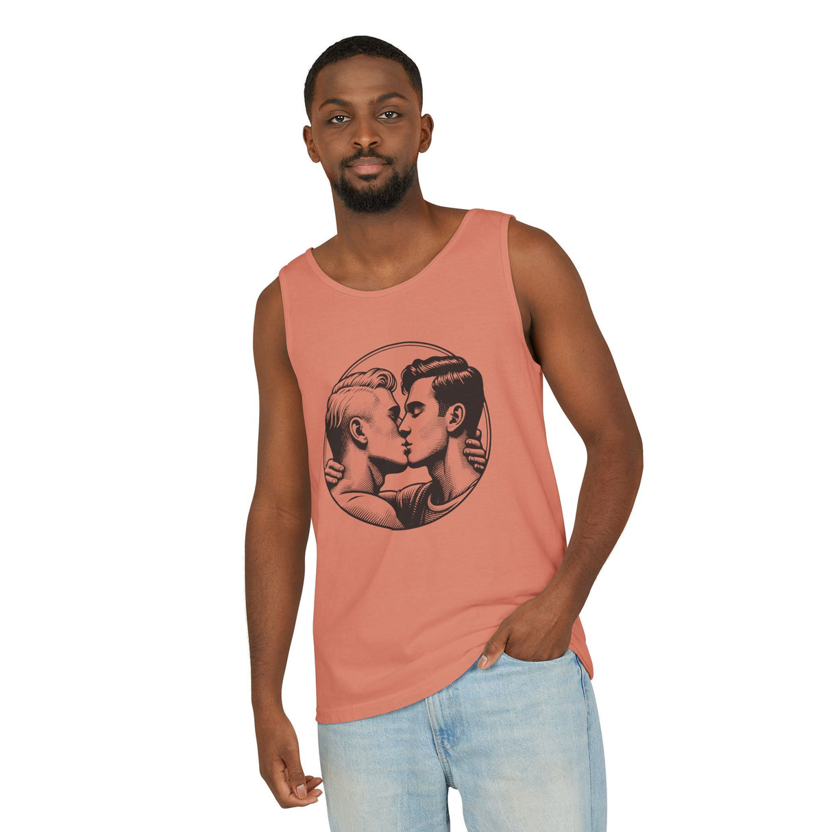Close Enough to Breathe Tank Top Medium Weight