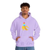 Banana Rainbow Cozy Pullover Sweatshirt