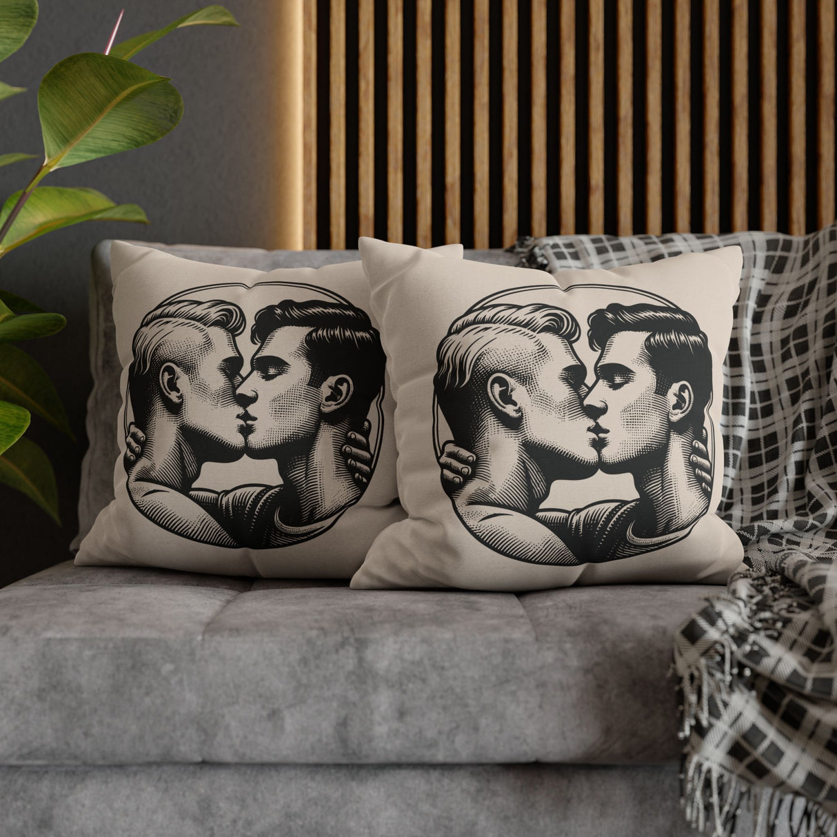 Close Enough to Breath Pillow Cover