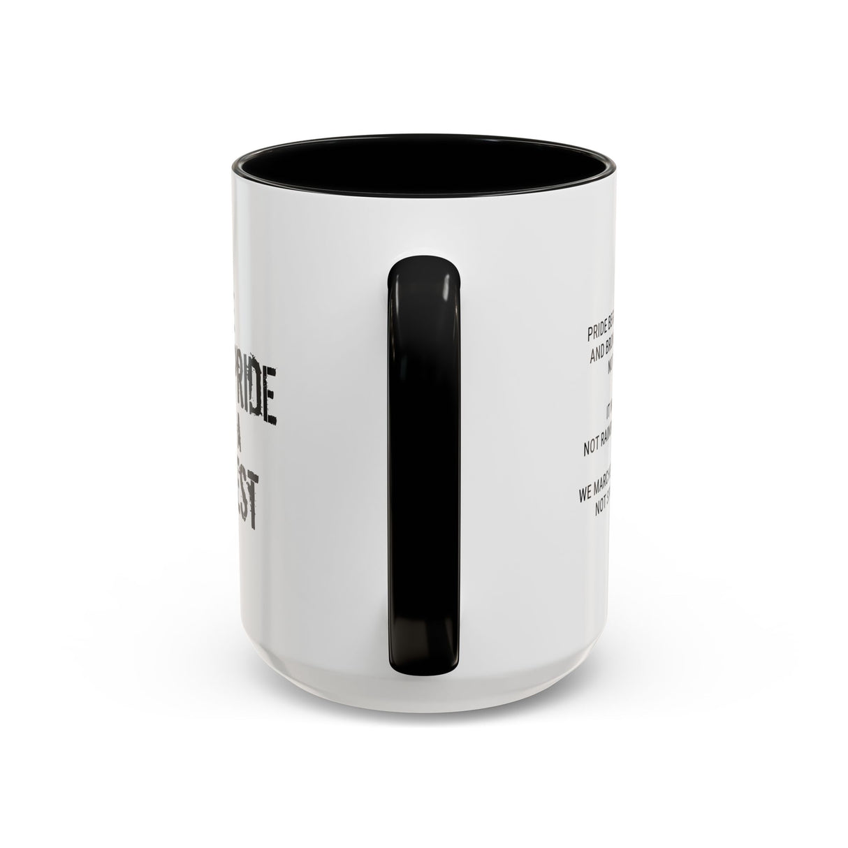 First Pride Was a Protest Accent Mug – Truth in Every Sip