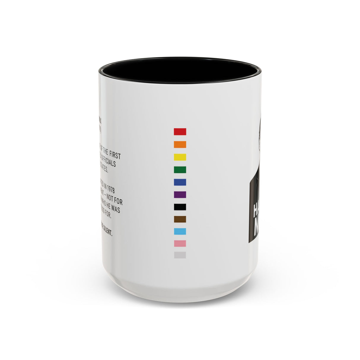 Harvey Milk Accent Mug – Drink With Defiance