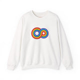 Gayfinity Rainbow Medium Weight Sweatshirt – Cozy Fit, Infinite Pride