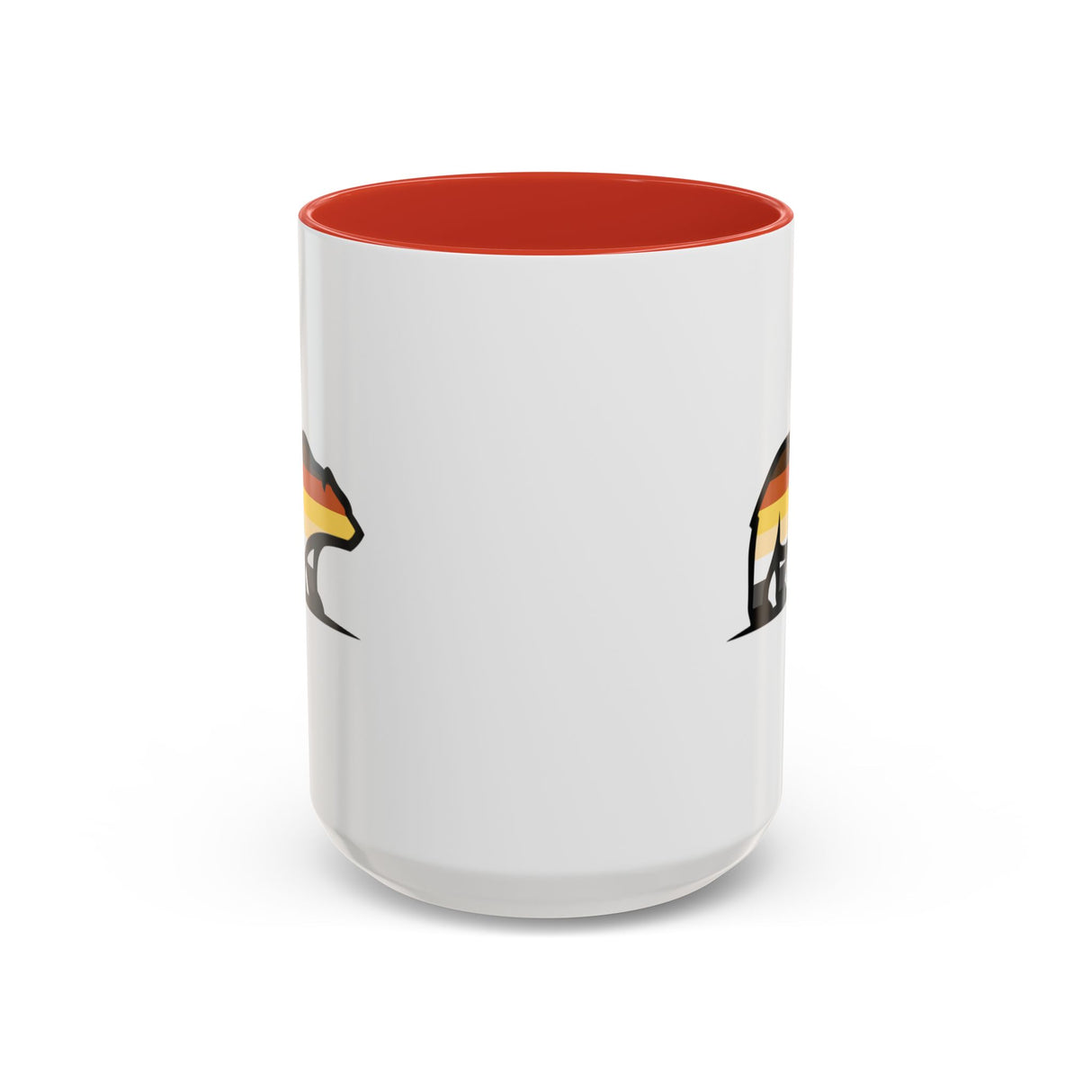 Big Bear Icon Accent Coffee Mug - 11oz & 15oz Options