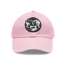 Close Enough to Breathe Dad Hat with Faux Leather Patch