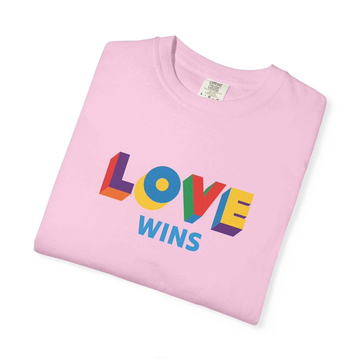 Love Wins Heavyweight Tee – Lived-In Feel, Loud Heart