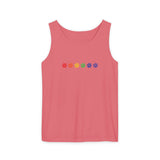 Rainbow Flowers Tee – Faded Florals, Loud Pride