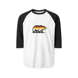 Big Bear Icon Raglan Shirt - Cozy Three-Quarter Sleeve Tee