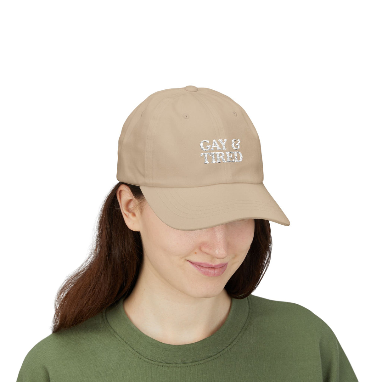 Gay & Tired Classic Dad Cap - Casual Adjustable Hat