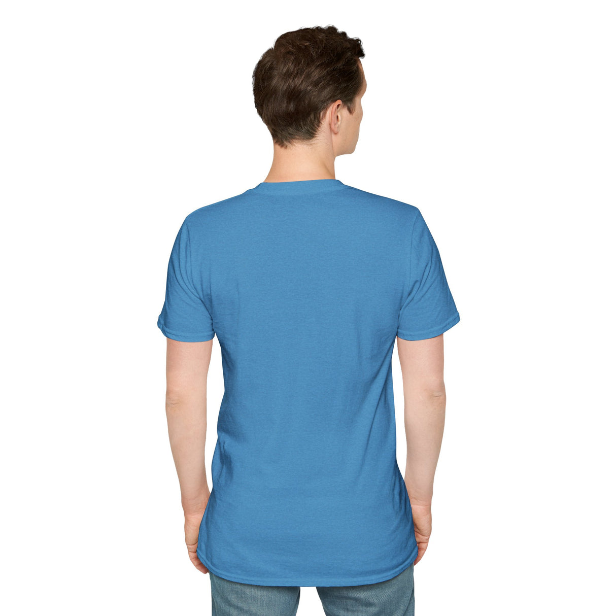 Exhausted American Unisex Softstyle T-Shirt - Casual Comfort Tee for Everyday Wear
