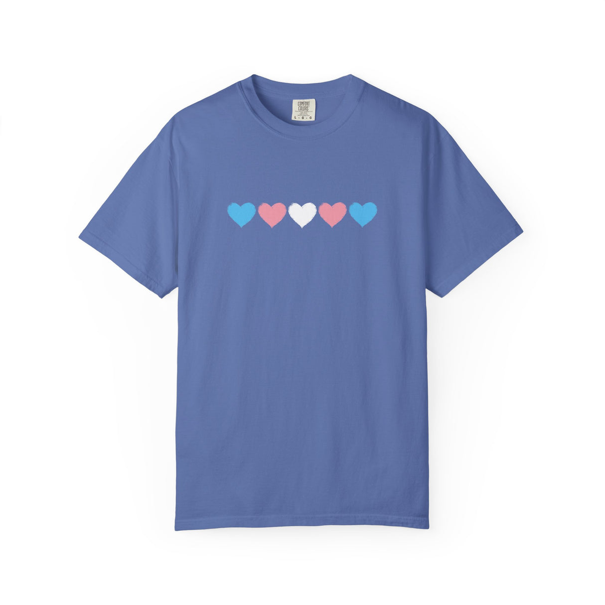 Trans Pride Heavyweight Tee – Soft Structure, Bold Heart