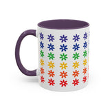 Rainbow Flowers Mug – Sip with Pride - 11oz & 15oz Options