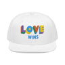 Love Wins Embroidered Hat – Bold Thread, Big Truth