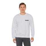 Trade Embroidered Sweatshirt  – Classic, Clean, Questionably Straight