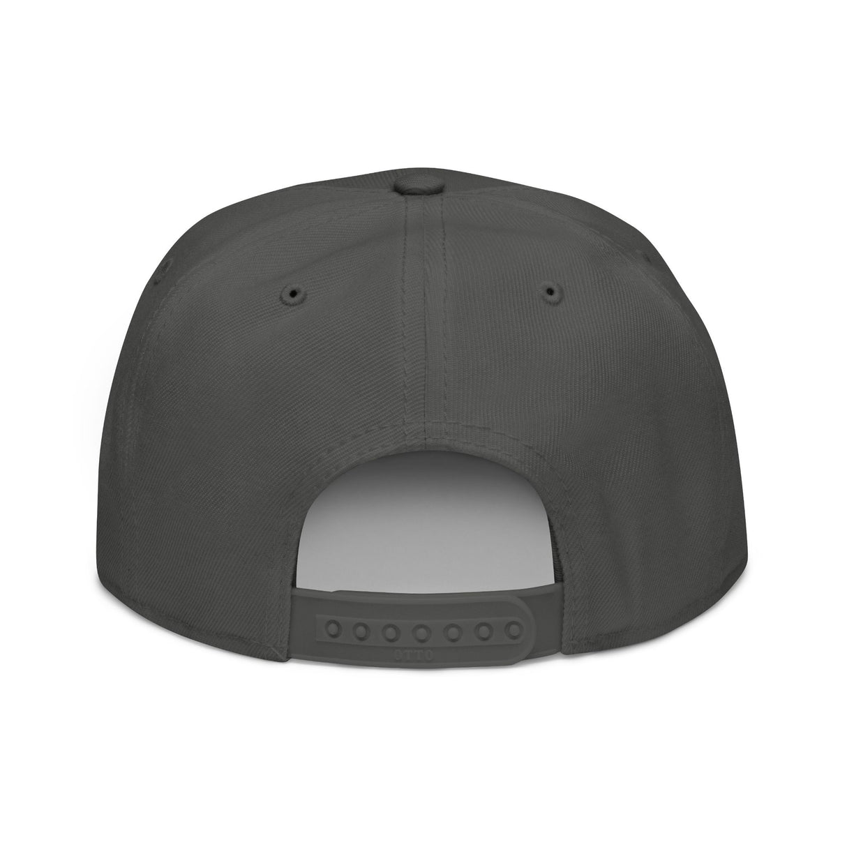 Stud Embroidered Snapback Hat