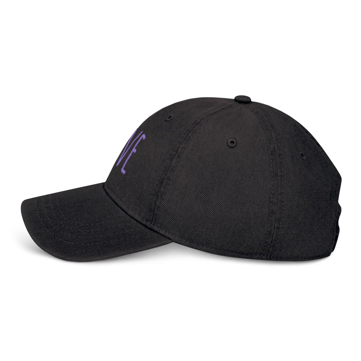 LOVE Rainbow Embroidered Denim Hat
