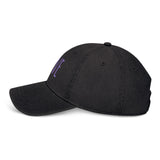 LOVE Rainbow Embroidered Denim Hat