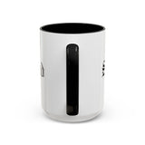 Stud Accent Coffee Mug - Black Handle, 11oz & 15oz Options