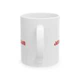 Exhausted American Ceramic Mug