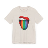 Rainbow Lick Icon Jersey Tee