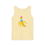 Banana Rainbow Tank Top Medium Weight