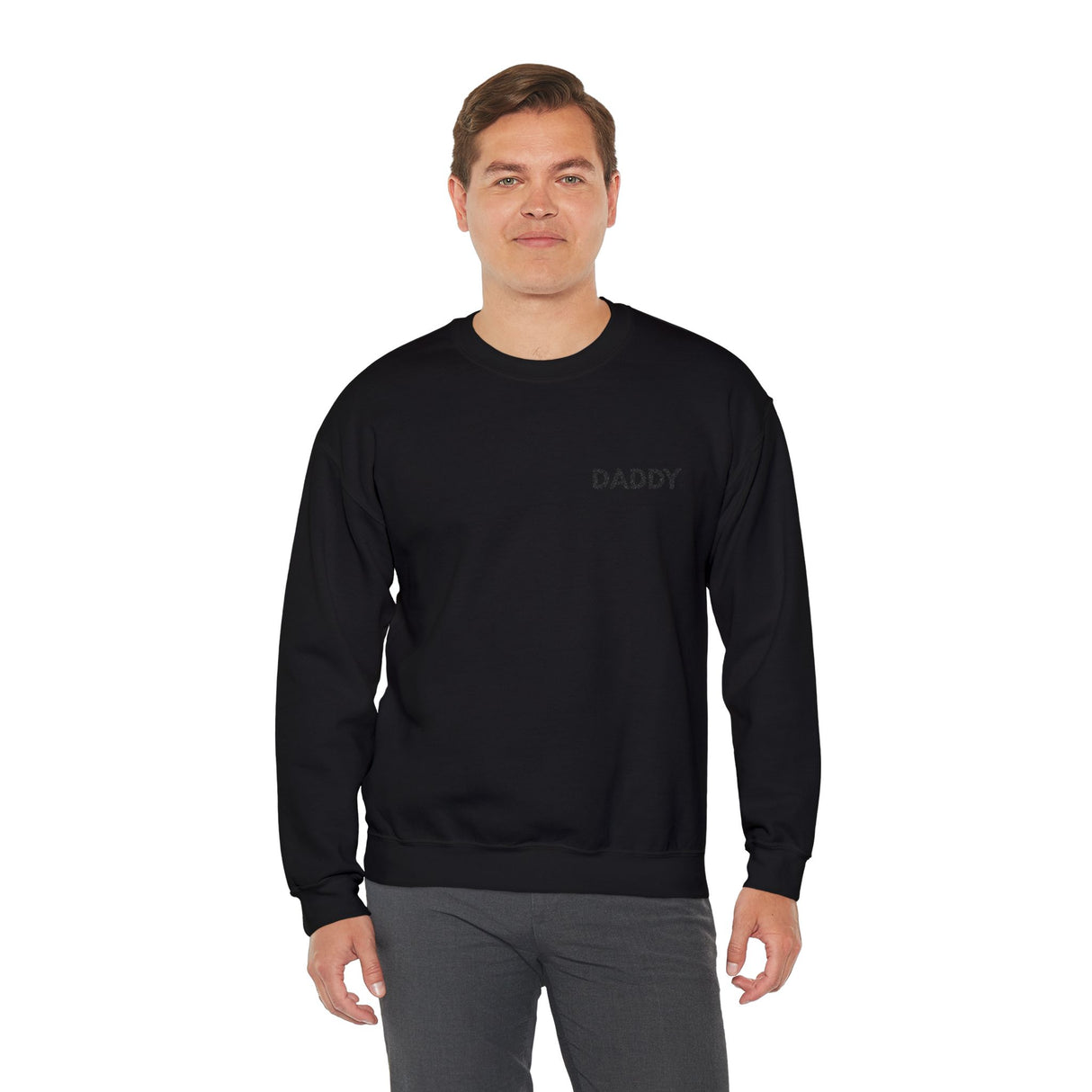 Daddy Embroidered Crewneck Sweatshirt