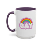 Gay Rainbow Cloud Mug - 11oz & 15oz Options