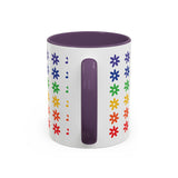 Rainbow Flowers Mug – Sip with Pride - 11oz & 15oz Options