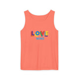 Love Wins Heavyweight Tank – Washed Soft, Worn Proud