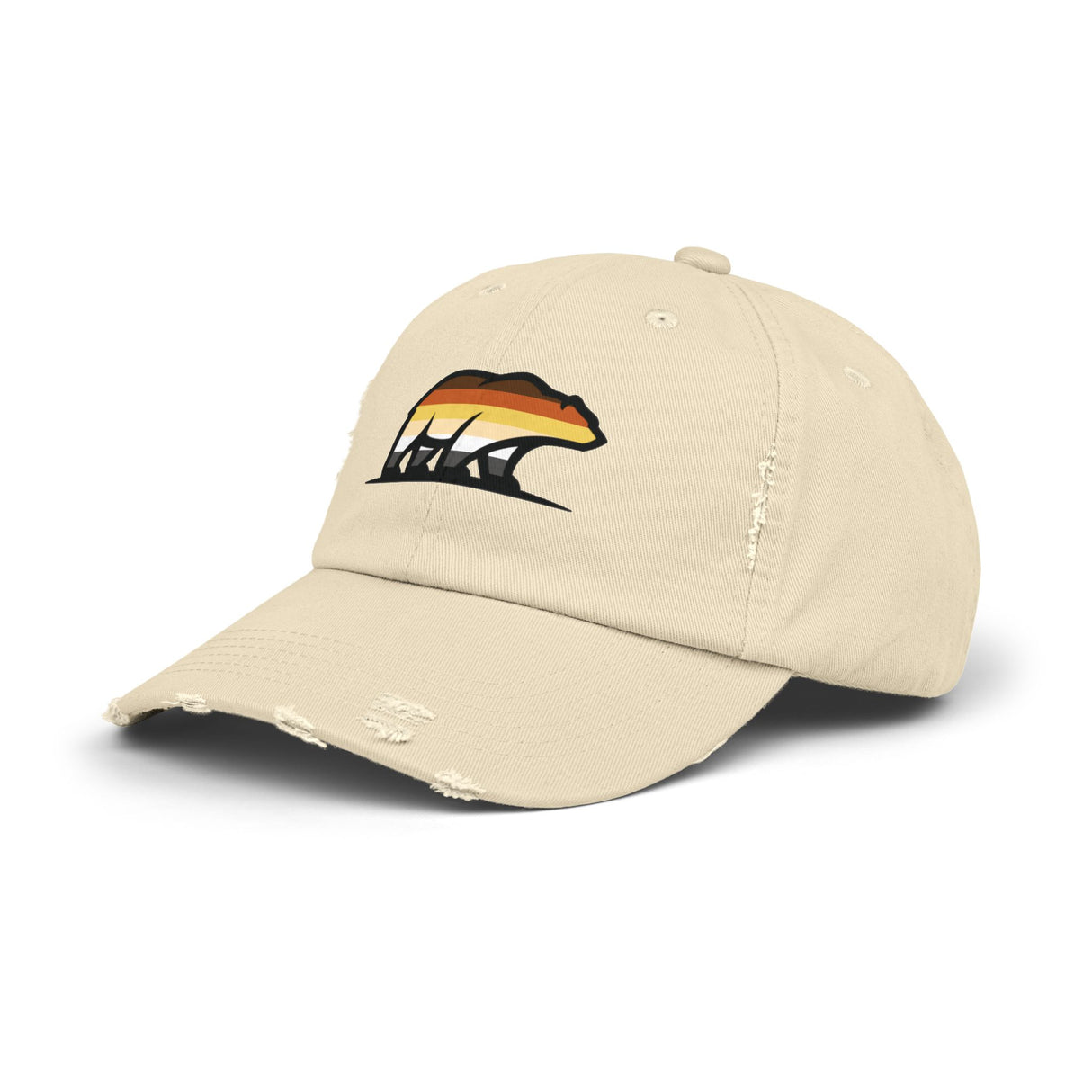 Big Bear Icon Distressed Dad Cap