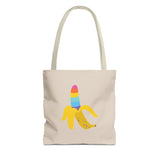 Banana Rainbow Icon Tote Bag