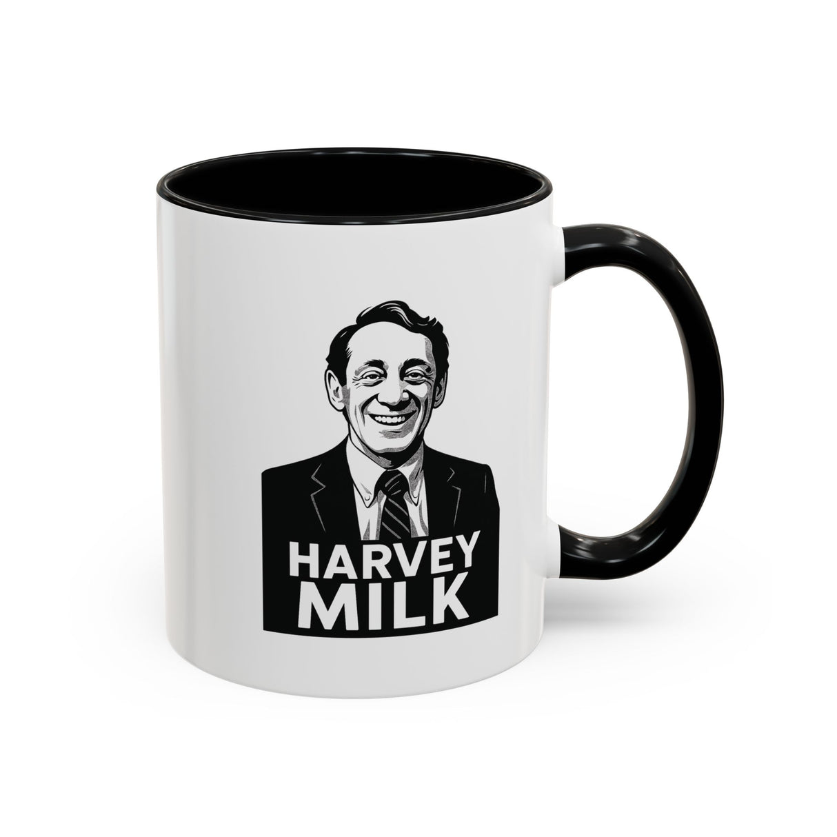 Harvey Milk Accent Mug – Drink With Defiance