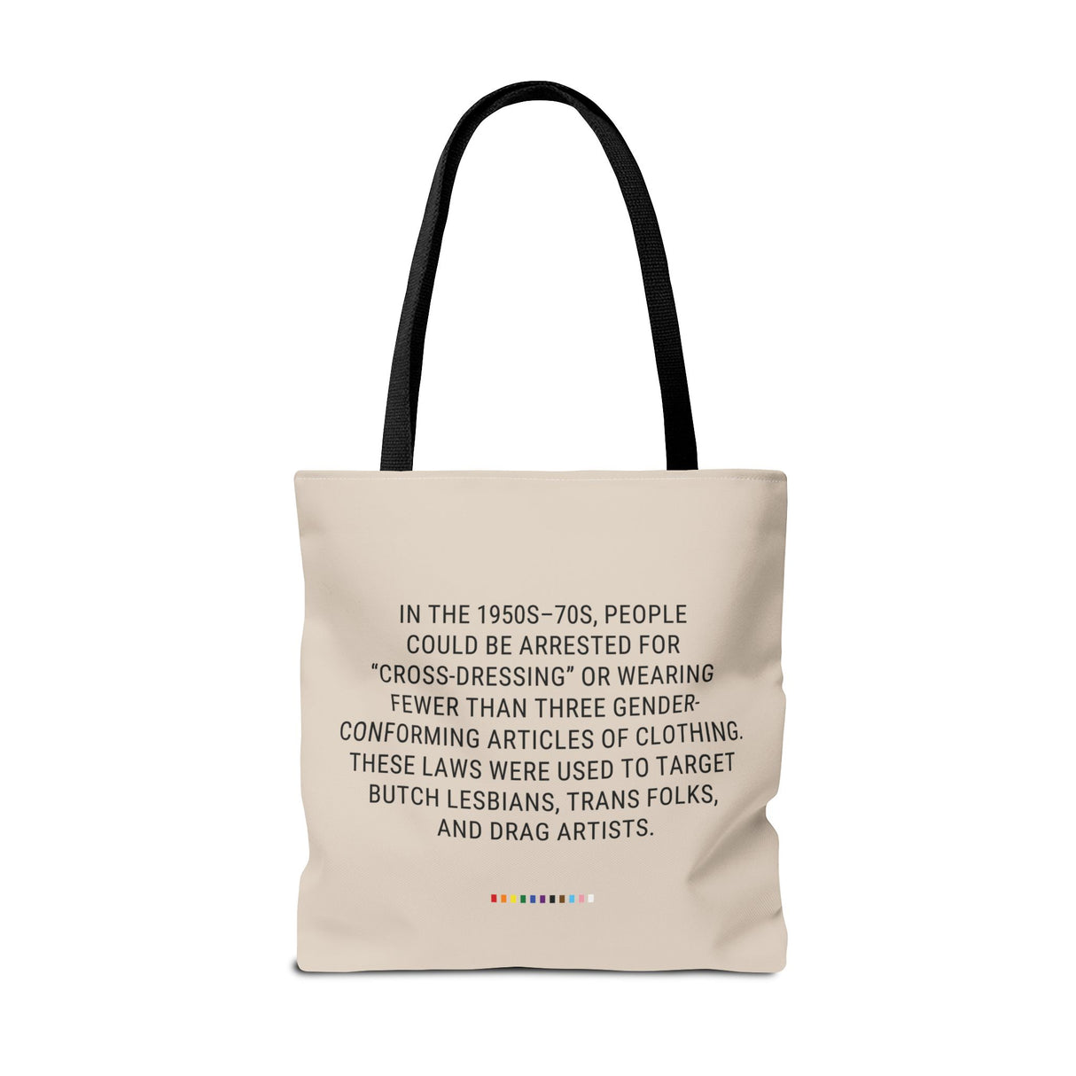 Wearing Pants Was a Crime Tote Bag – Fashion as Rebellion