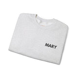 Mary Embroidered Crewneck Sweatshirt